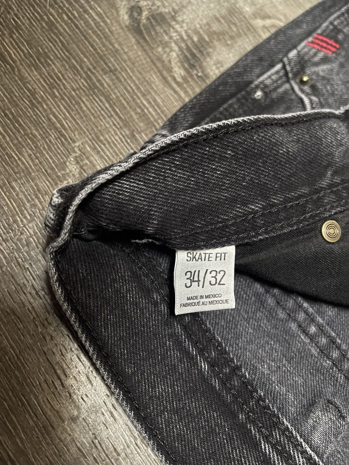 Carhartt × Vintage × basketcase gallery BDG Carhartt Style Jeans Black Carpenter Double Knees Size US 37 - 4 Thumbnail