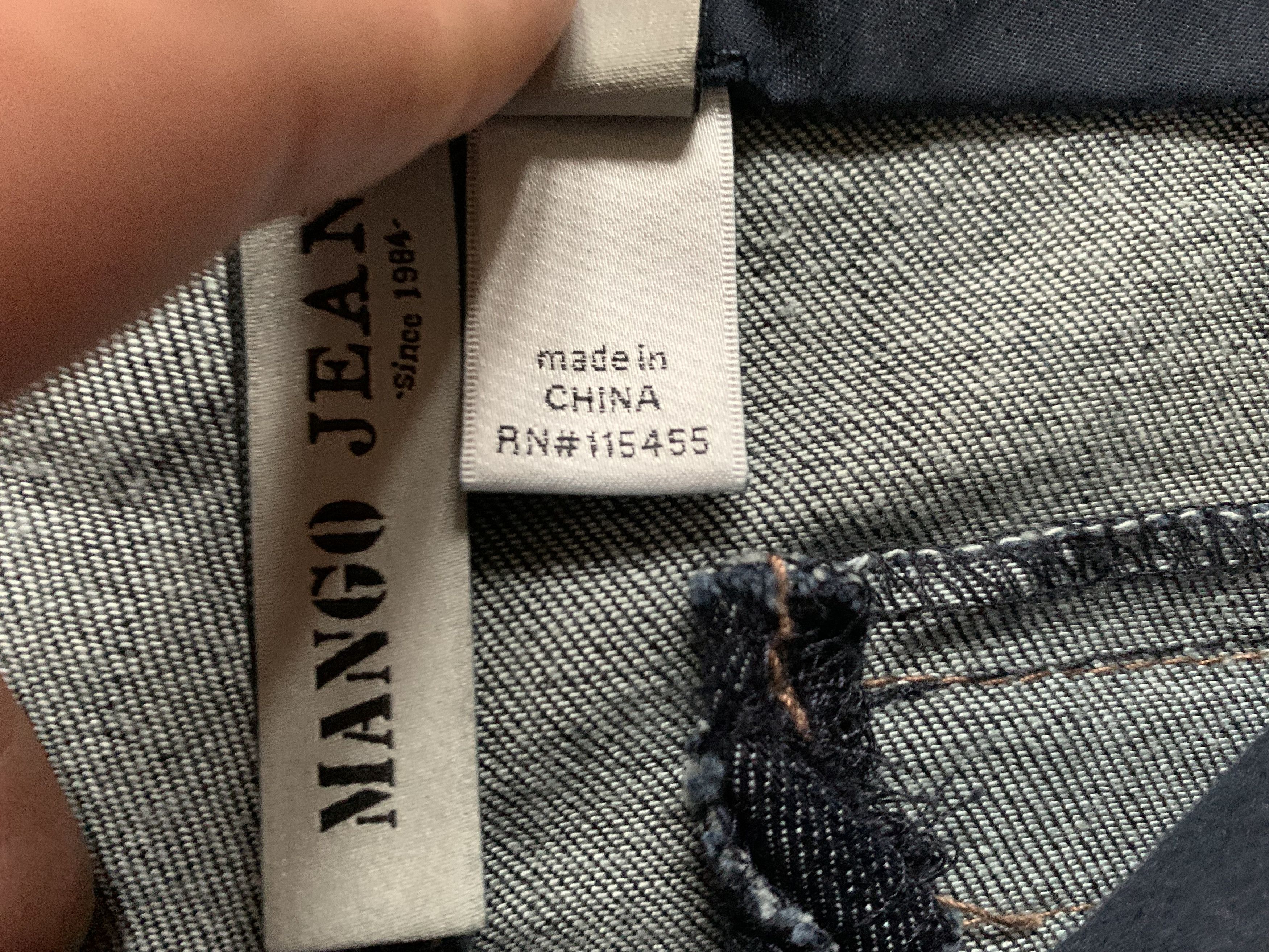 Mango Mango Bell Bottom New Jeans Size 36" / US 14 / IT 50 - 10 Thumbnail