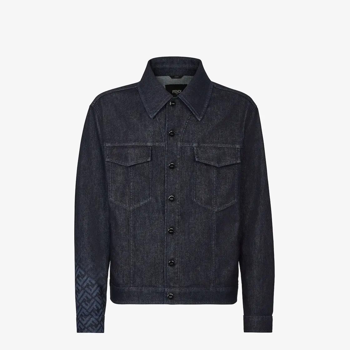 Fendi o1w1db10625 FW0428 Jacket in Dark Blue Size US L / EU 52-54 / 3 - 1 Thumbnail