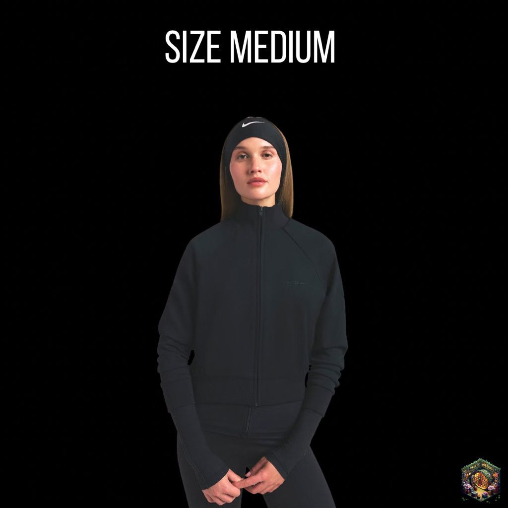 Nike x Skims OVERSIZED TRACK JACKET OBSIDIAN Size medium