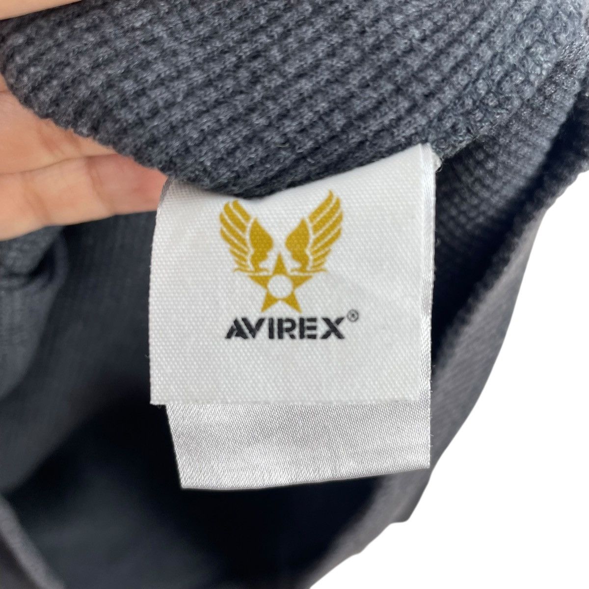 Avirex Vintage U.S. Navy Avirex Military Long Sleeve Waffle Tee Size US L / EU 52-54 / 3 - 9 Thumbnail