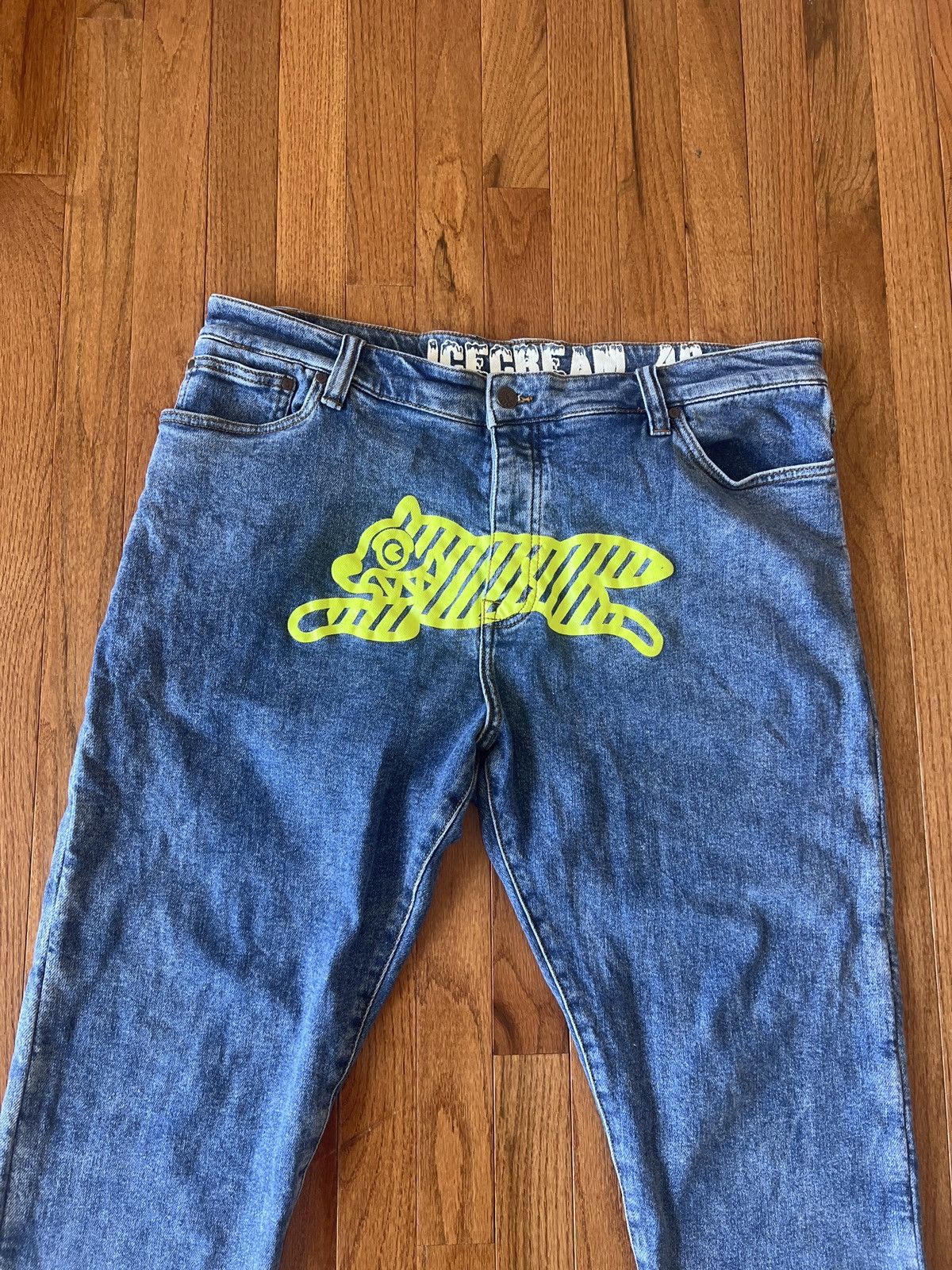 Icecream Ice cream Taper Fit Jeans Size US 40 / EU 56 - 2 Thumbnail