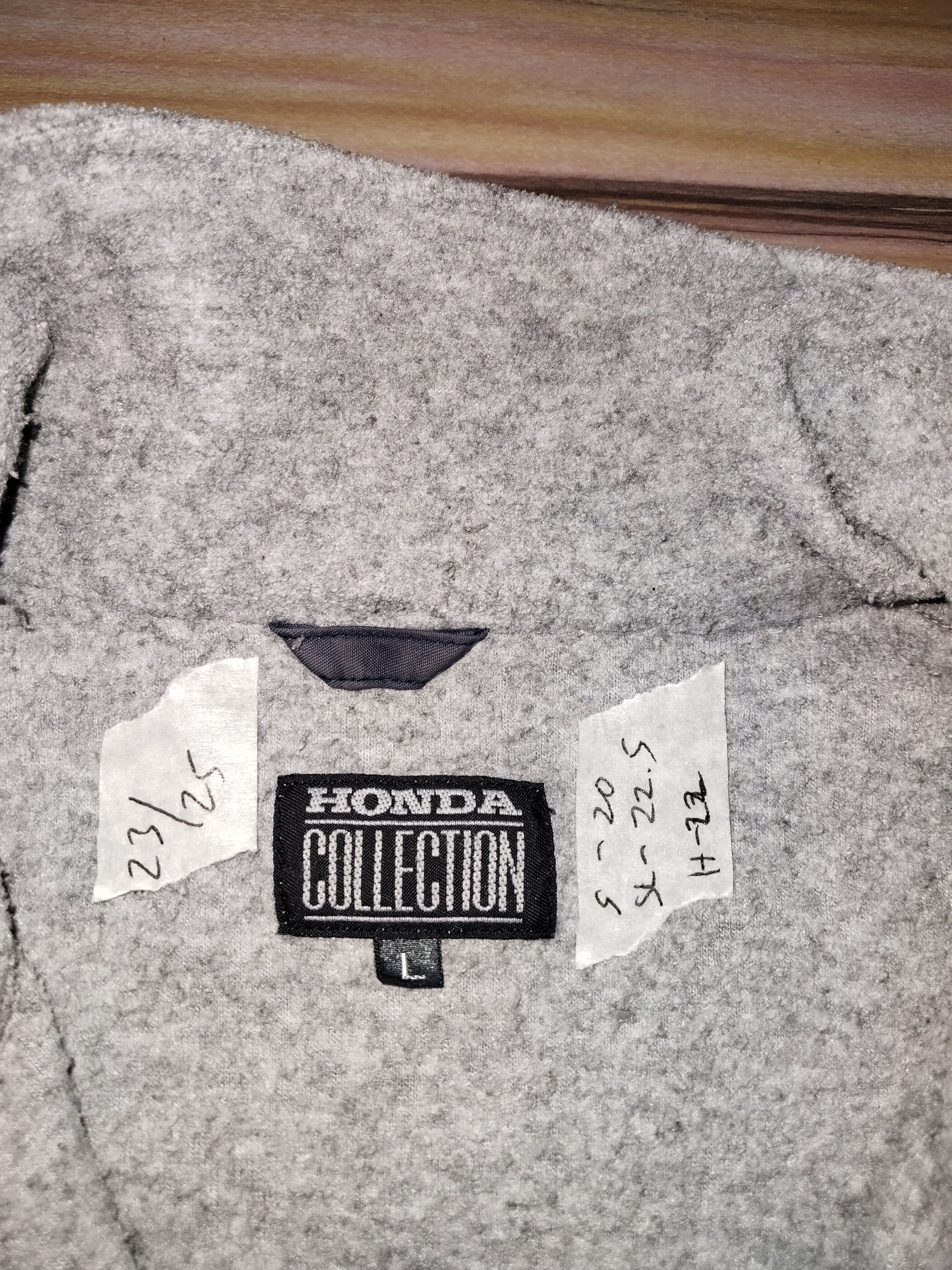 Honda Vintage HONDA MOTOSPORTS Fleece Sweater Size US L / EU 52-54 / 3 - 3 Thumbnail