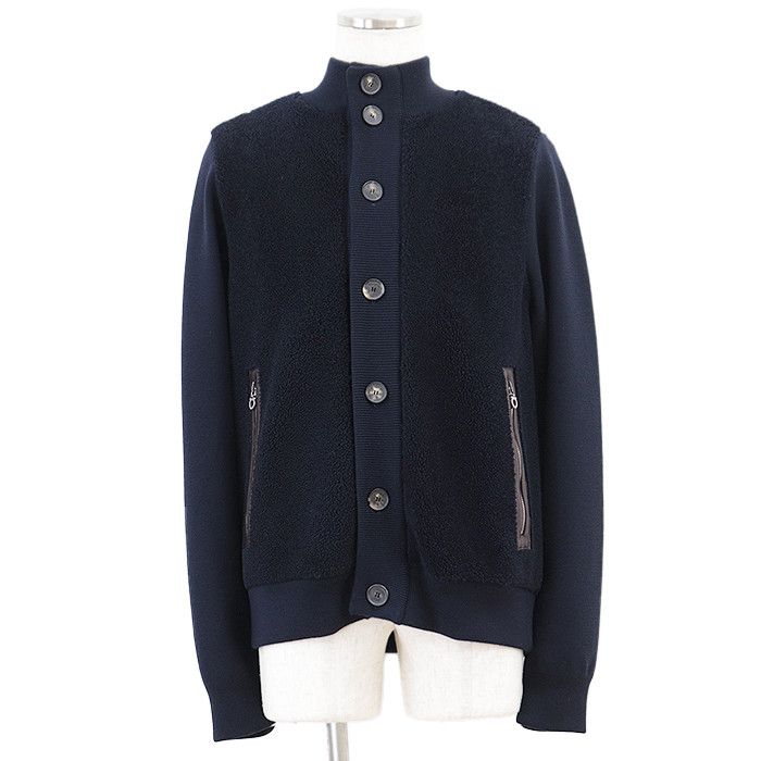 Salvatore Ferragamo Salvatore Ferragamo Salvatore Ferragamo Wool Lamb Leather Jacket Leather Outerwear Size ONE SIZE - 1 Thumbnail