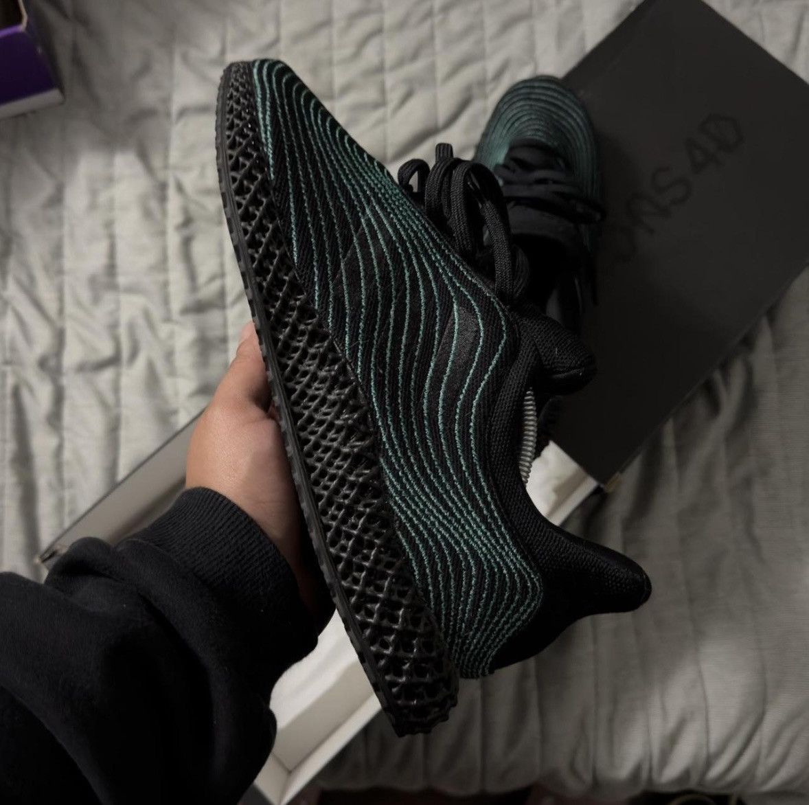 Adidas Adidas X Parley 4D Size US 9 / EU 42 - 4 Thumbnail