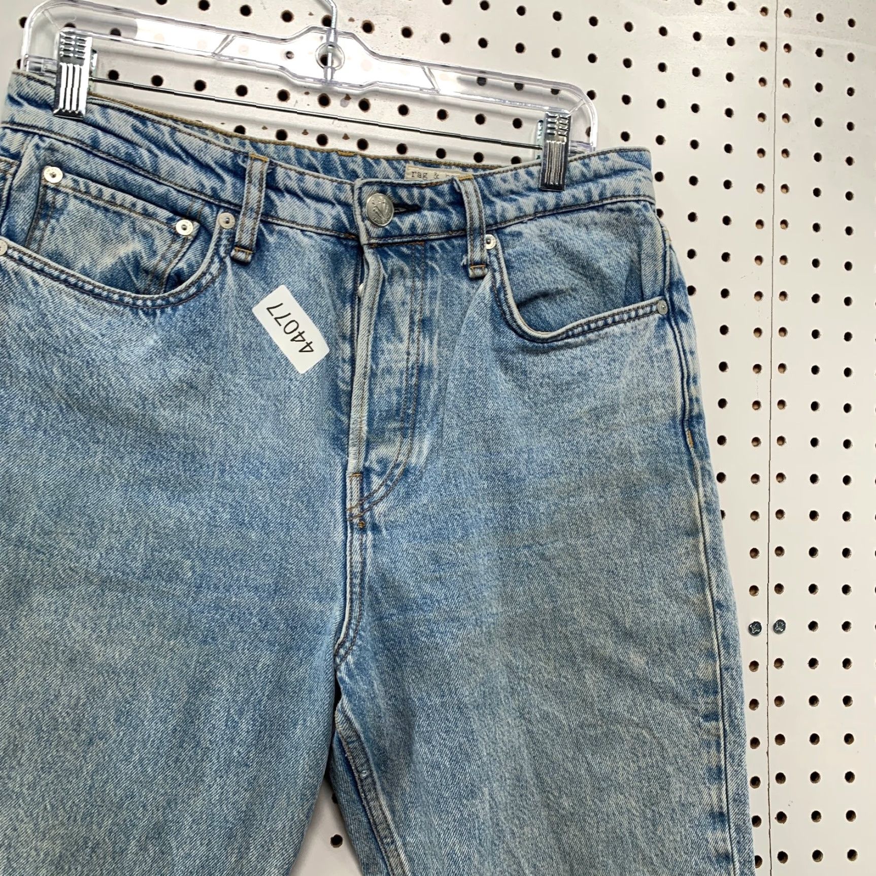 Rag & Bone Rag & Bone Jeans Womens Medium Blue Skinny Fit Denim 31x27 Jeans Size 24" / US 00 / IT 34 - 5 Thumbnail