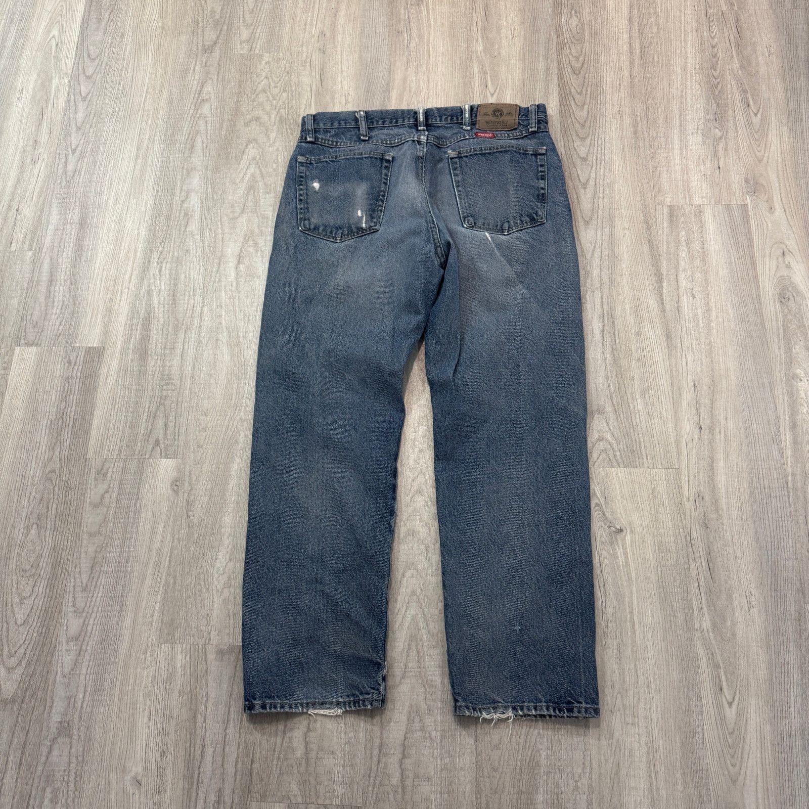 Wrangler Vintage Wrangler Jeans Men's 36 x 29 Blue Distressed Western Size US 36 / EU 52 - 7 Thumbnail