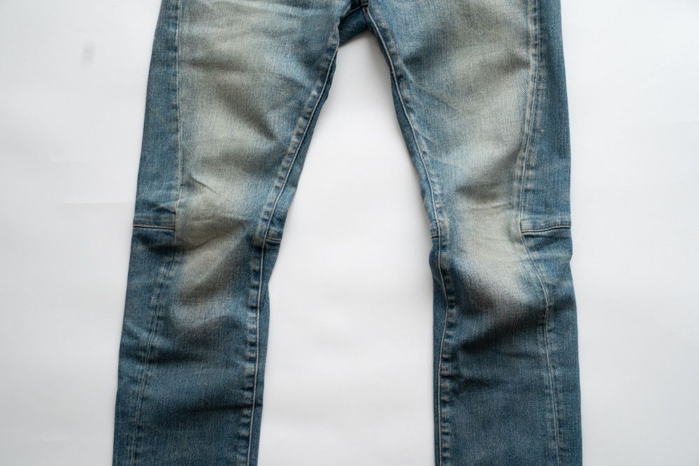 Balmain 2011FW 3D BLUE DENIM Christophe Decarnin Size US 27 - 3 Thumbnail