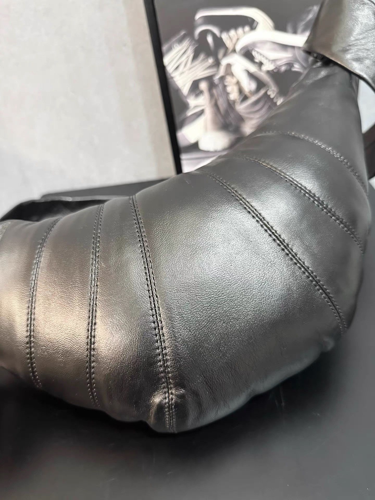 Lemaire Lemaire Black Small Croissant Bag K34 Size ONE SIZE - 3 Thumbnail