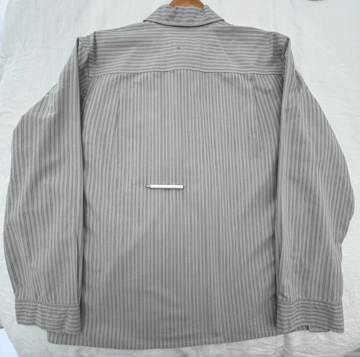 Margaret Howell Margaret Howell MHL. Cotton Shirt Pyjama Stripe Cloud Ink XL Size US XL / EU 56 / 4 - 9 Thumbnail