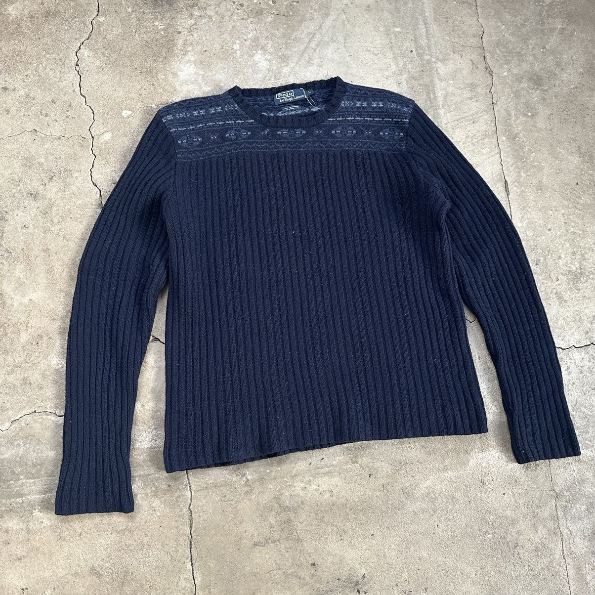 Polo Ralph Lauren Vintage Polo Ralph Lauren RL Lambswool Sweater Size US L / EU 52-54 / 3 - 2 Thumbnail