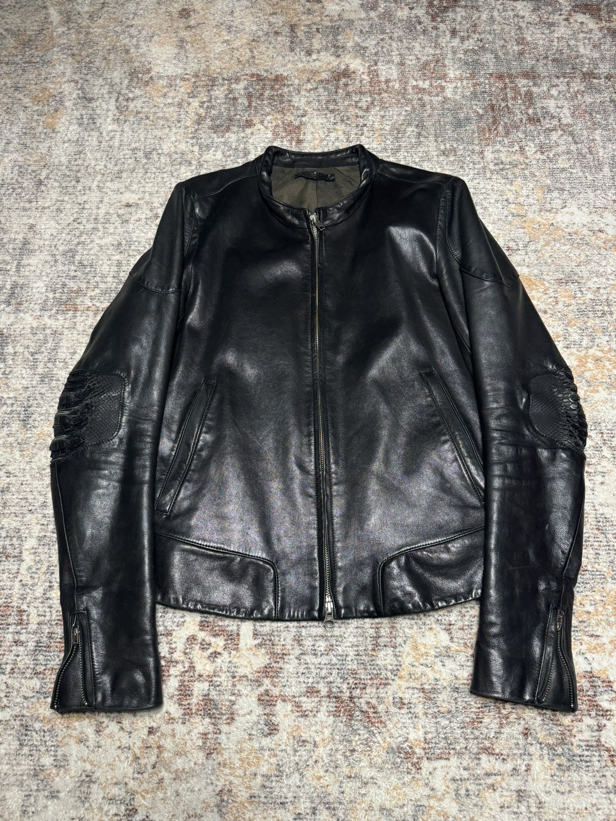 If Six Was Nine If Six Was Nine “Iguanoid” Biker Jacket Size US S / EU 44-46 / 1 - 1 Thumbnail