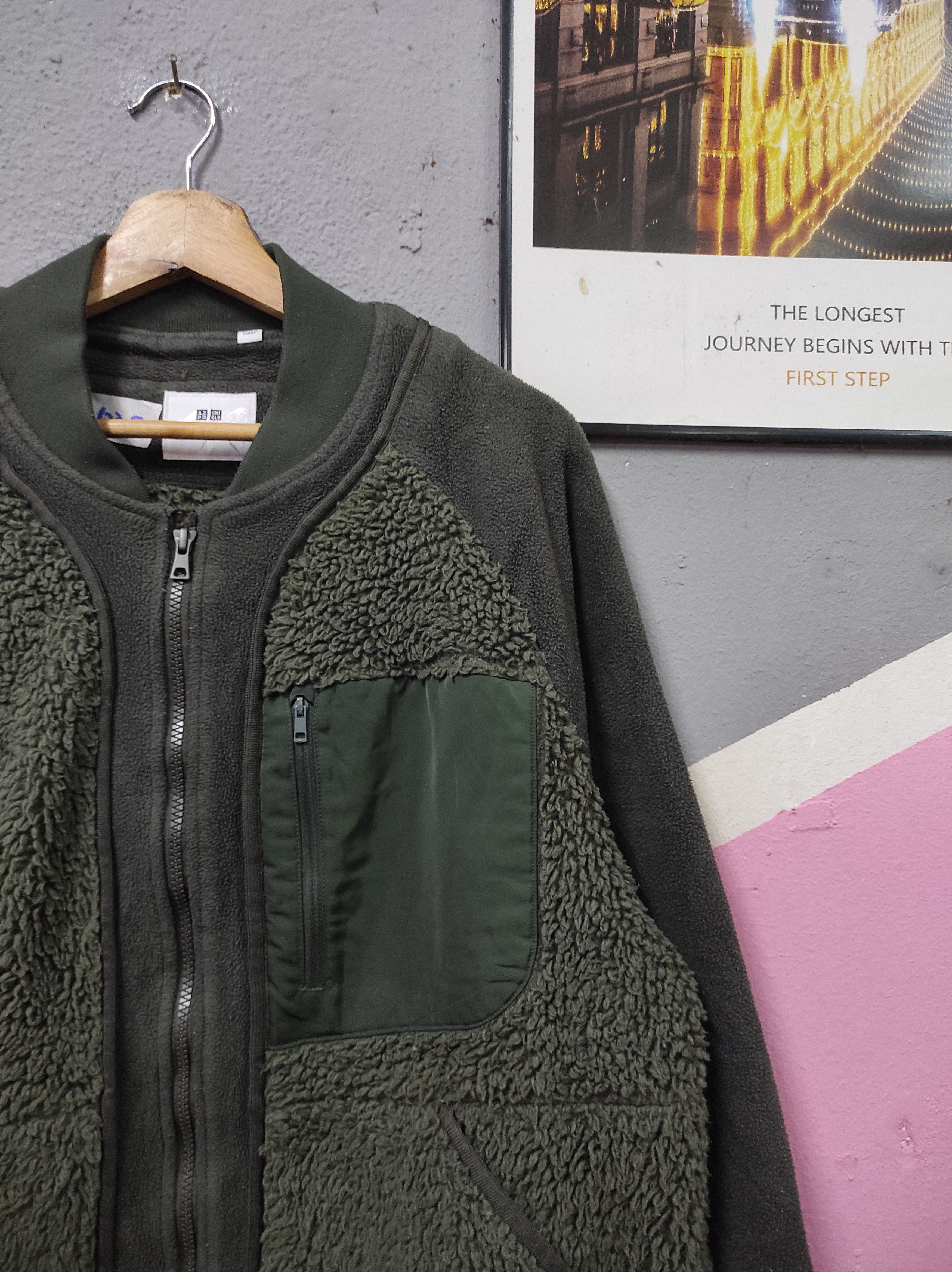 Uniqlo × White Mountaineering UNIQLO X WHITE MOUNTAINEERING JACKET SWEATER FLEECE Size US L / EU 52-54 / 3 - 3 Thumbnail