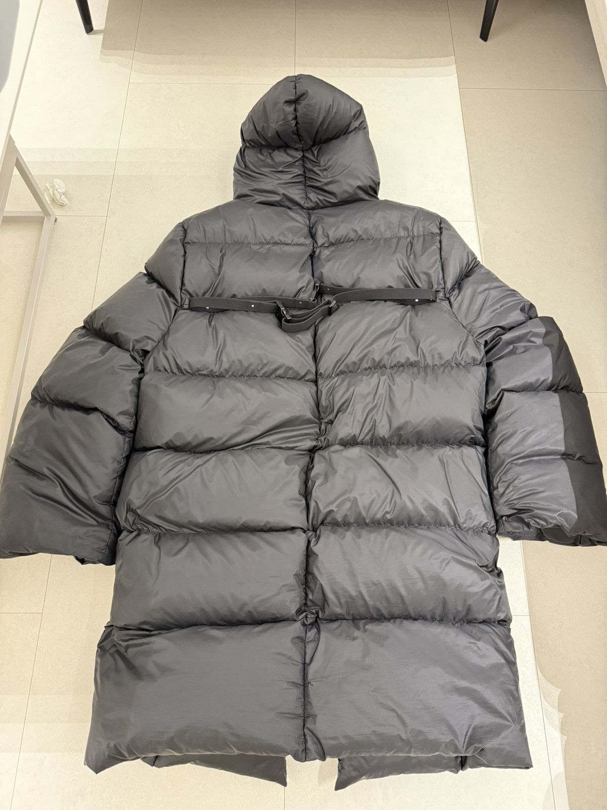 Moncler × Rick Owens Moncler x Rick Owens Cyclopic Long Down Jacket Black - 23FW Size US L / EU 52-54 / 3 - 13 Thumbnail