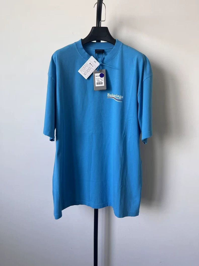 Balenciaga Balenciaga Letter Printed Round Neck Short Sleeve, Regular Size S / US 4 / IT 40 - 1 Thumbnail