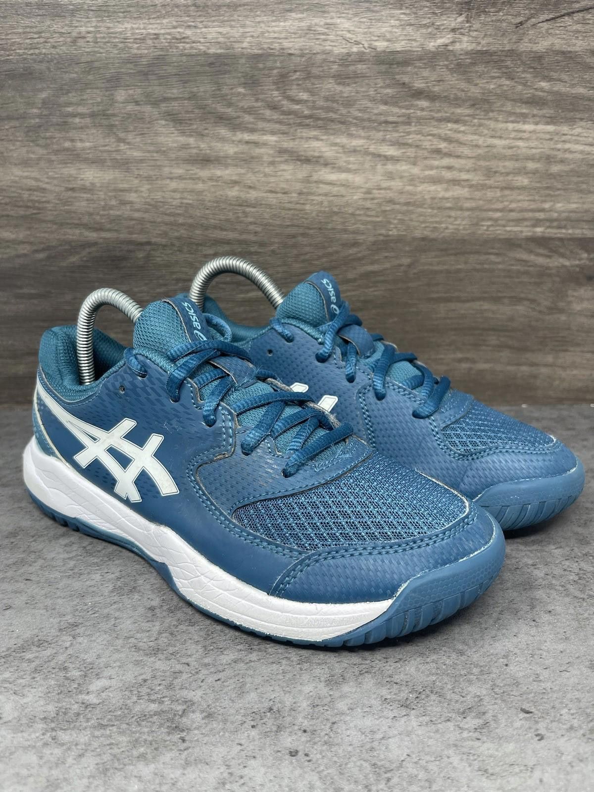 Asics Asics Gel Dedicate 8 Sneakers Kids Size 4.5 Blue F960923 Size US 5 / EU 37 - 4 Thumbnail