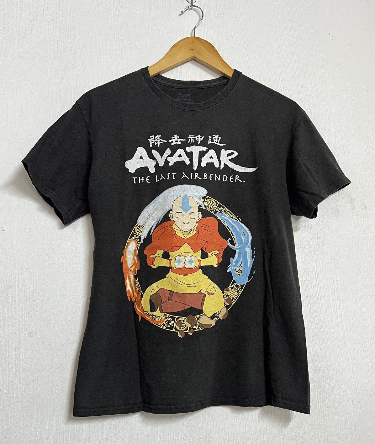 image of Archival Clothing x Movie Hot Dropsmovie Avatar Anime Martial Art Tee in Black, Men's (Size Medium)