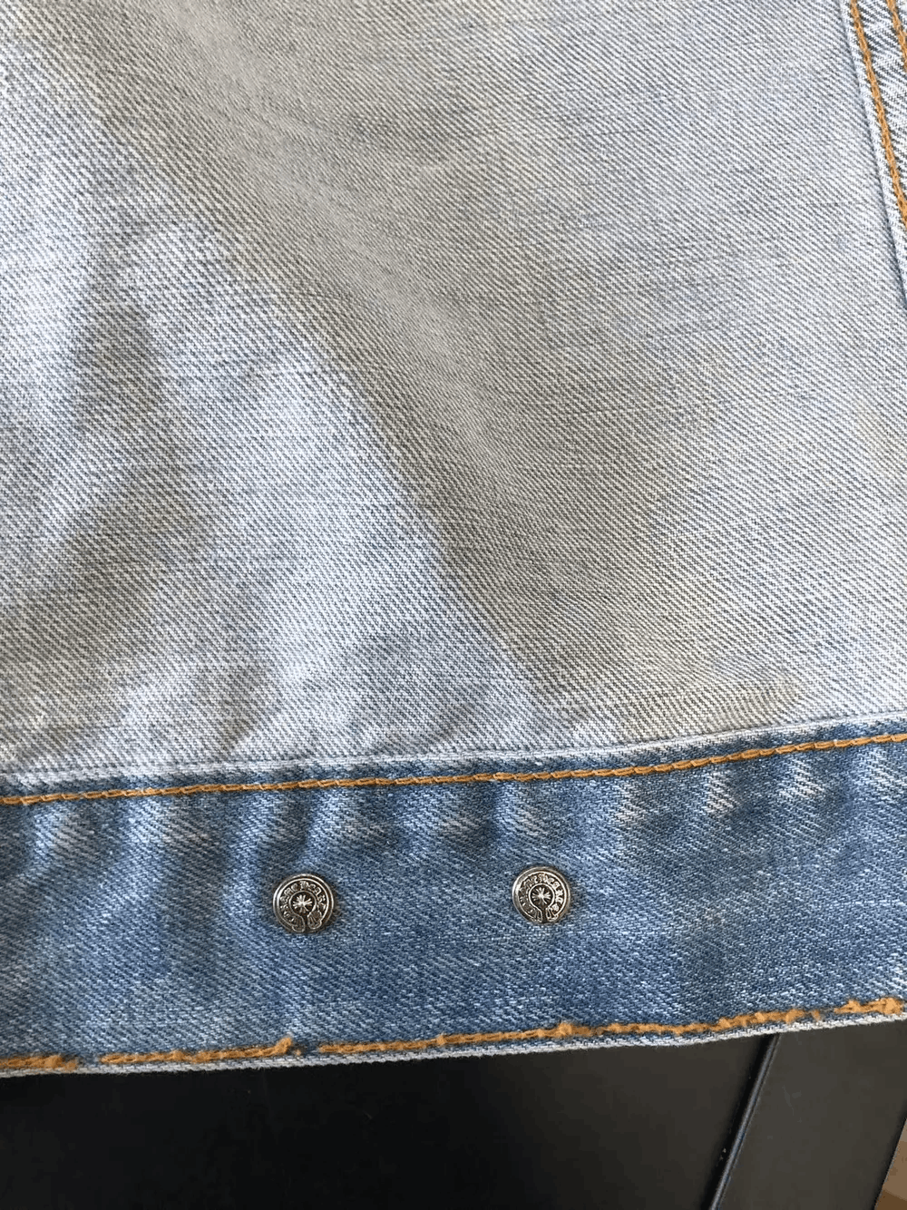 Chrome Hearts Chrome Hearts Levi's Cross Patch Denim Jacket Size S / US 4 / IT 40 - 13 Thumbnail