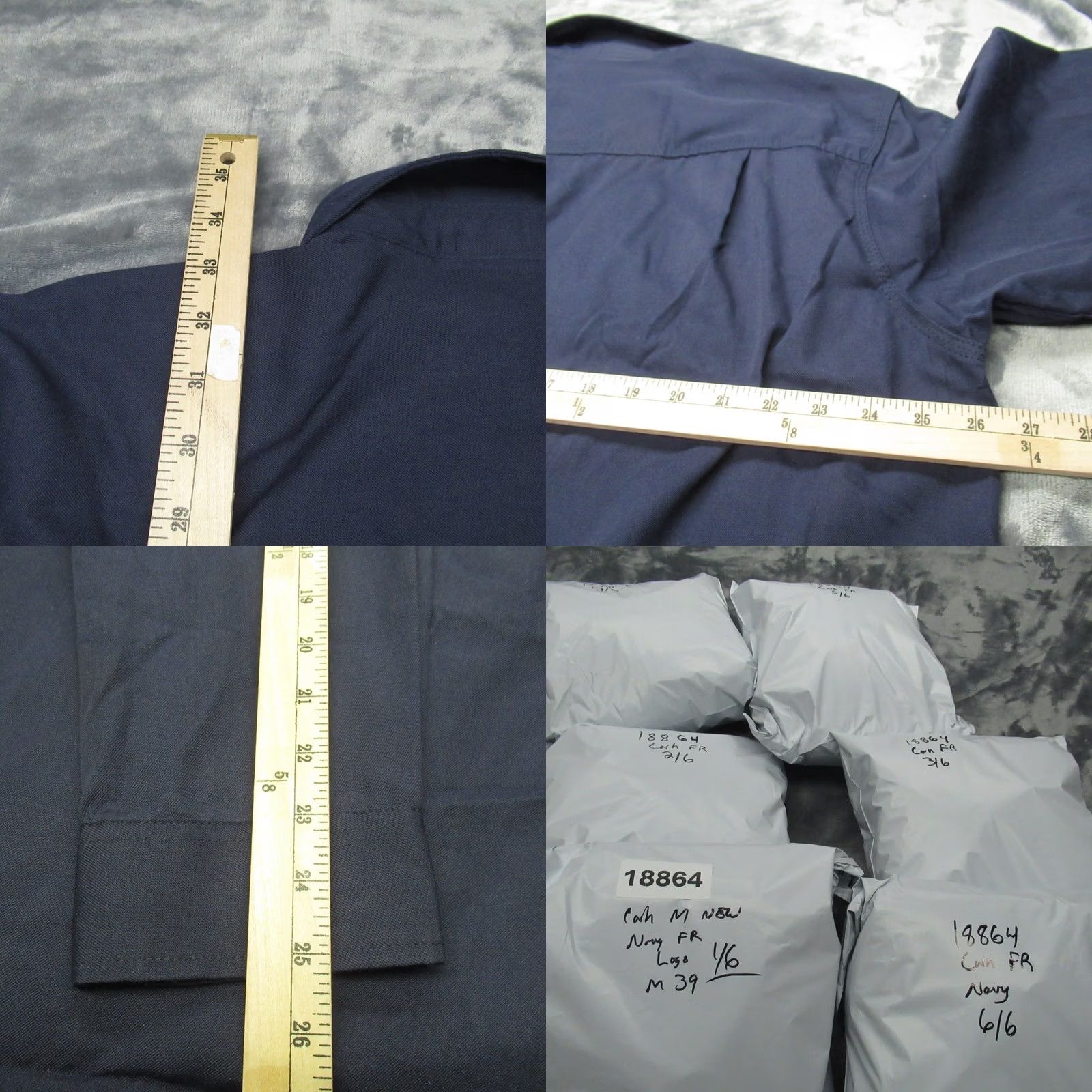 Carhartt VINTAGE Carhartt FR Work Shirt Navy XL Flame Resistant CAT 2 Sherwin Williams LOGO NEW Size US XL / EU 56 / 4 - 8 Thumbnail