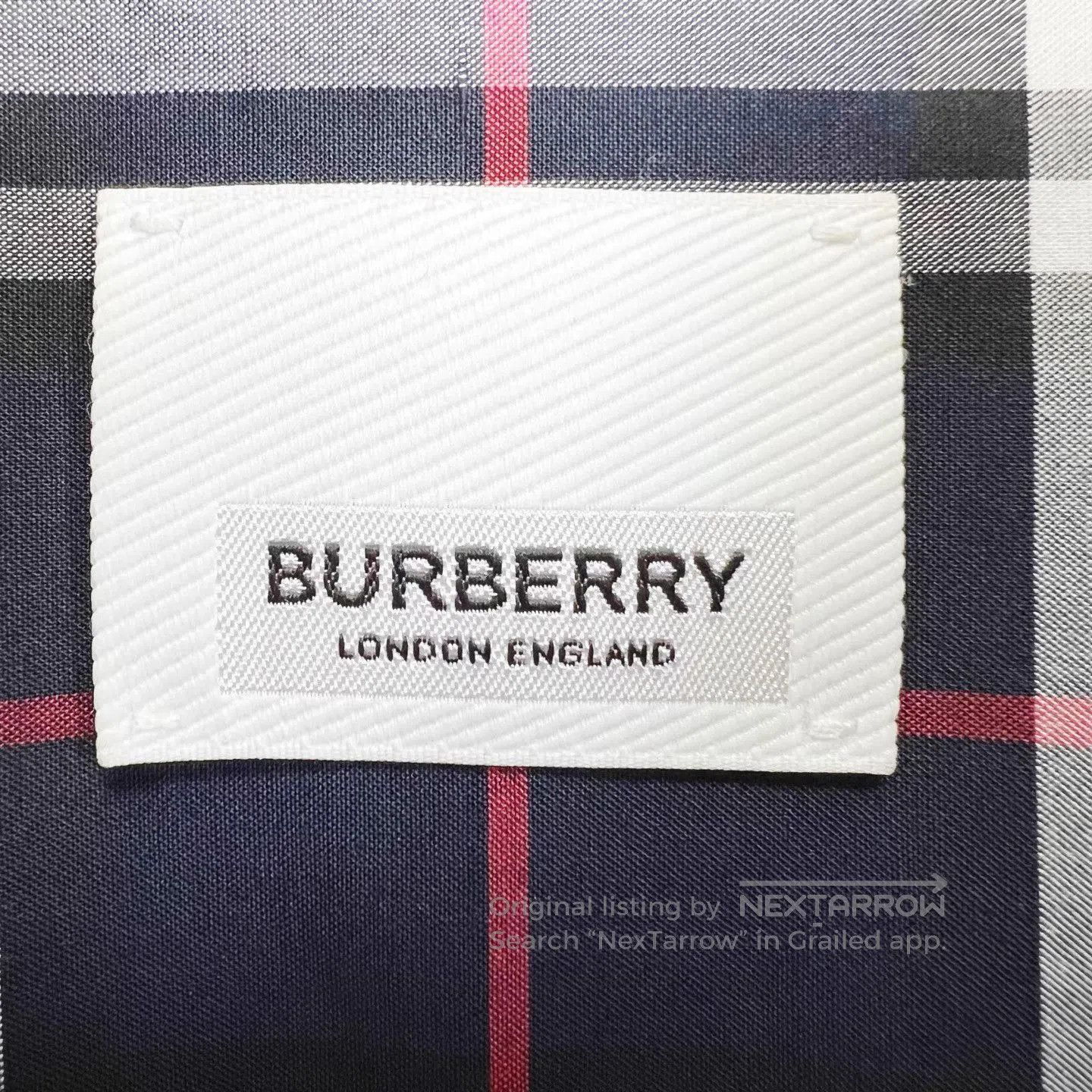 Burberry Blue Plaid Long Sleeve Button-Up Shirt. Size US S / EU 44-46 / 1 - 5 Thumbnail