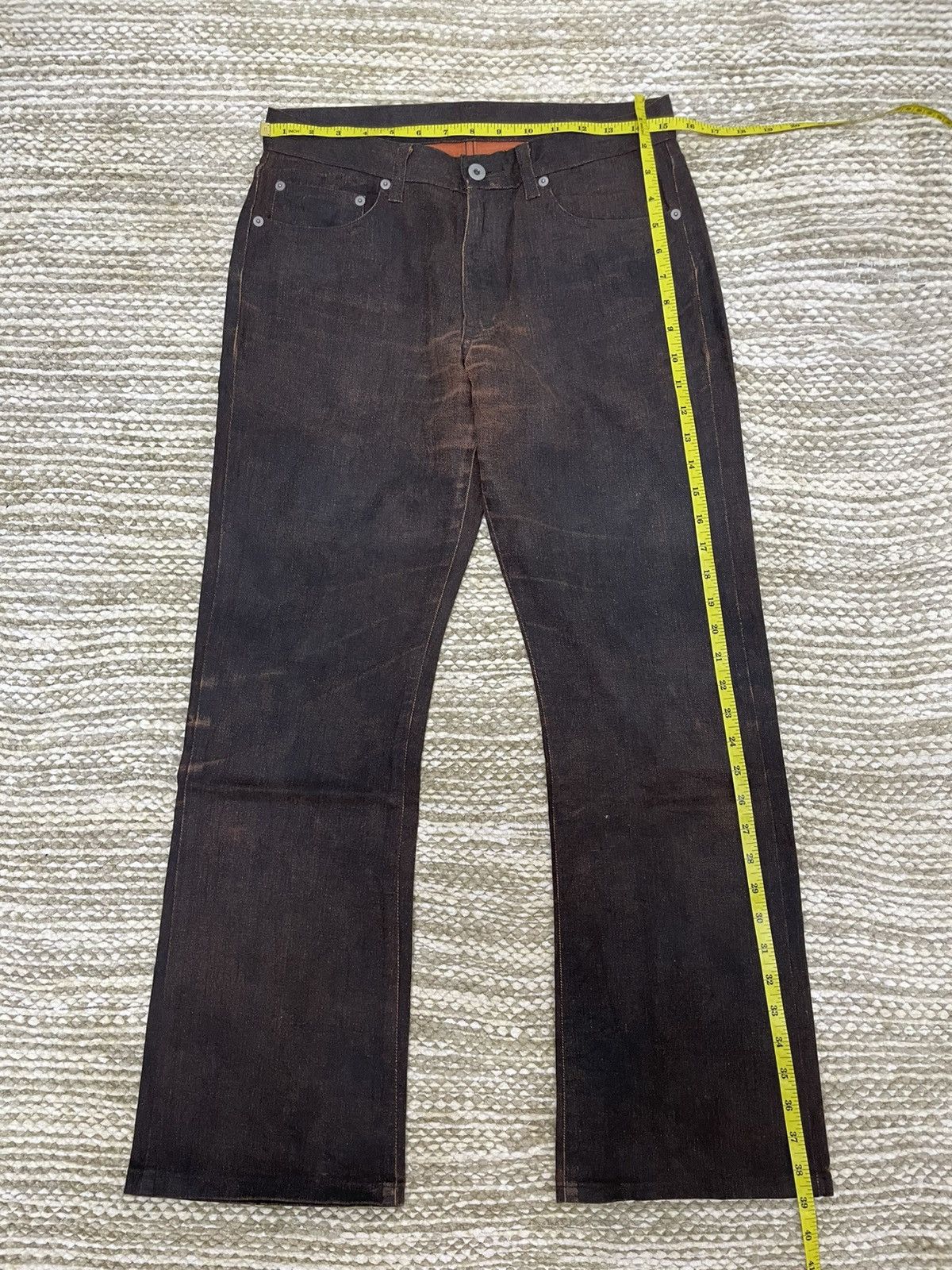Melrose 🔥Rare🔥Flare Men’s Melrose Denim Jeans Size US 32 / EU 48 - 6 Thumbnail