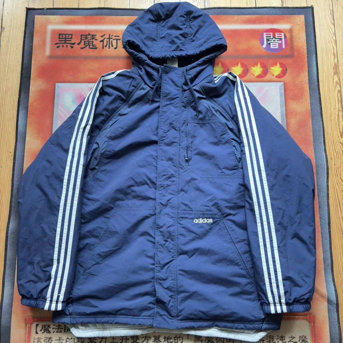 Adidas Adidas Reversible Windbreaker Jacket Size US L / EU 52-54 / 3 - 1 Thumbnail