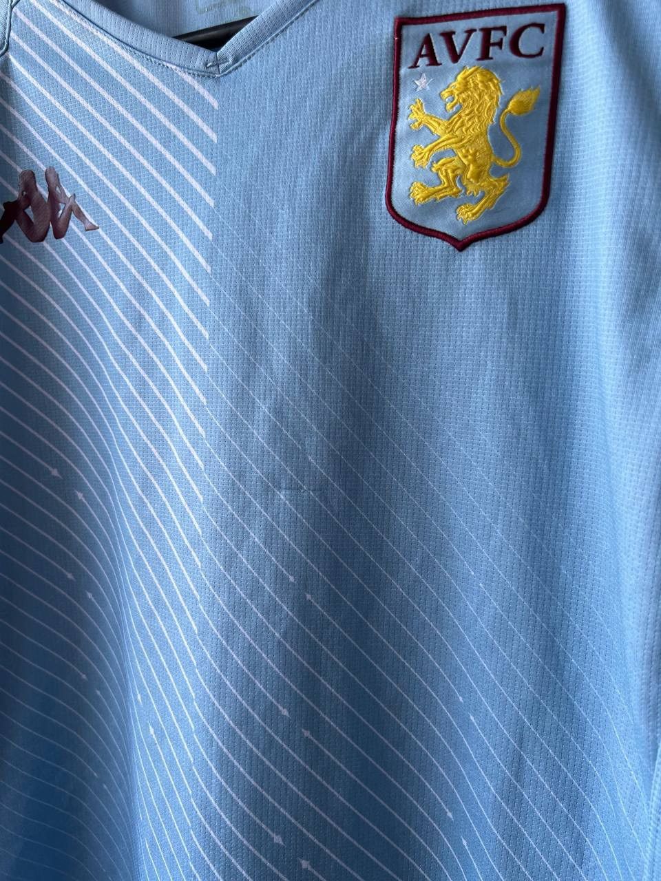 Kappa 2019/20 ASTON VILLA AWAY SOCCER JERSEY FOOTBALL SHIRT SIZE L Size US L / EU 52-54 / 3 - 4 Thumbnail