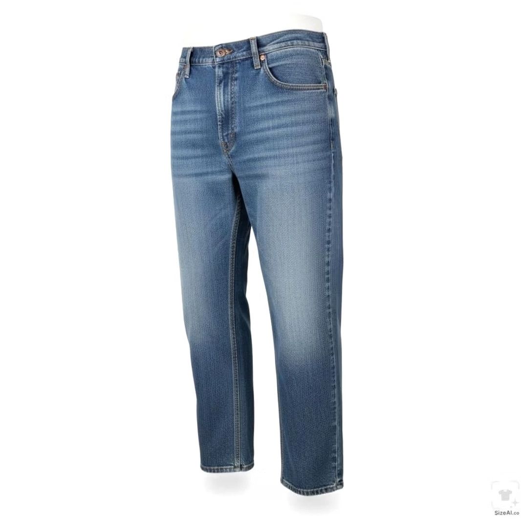Levi's Levi's 541 Jeans Mens 38x30 Blue Medium Wash Tapered Athletic Zip Fly Denim 5-Pocket Logo Size US 38 / EU 54 - 2 Thumbnail