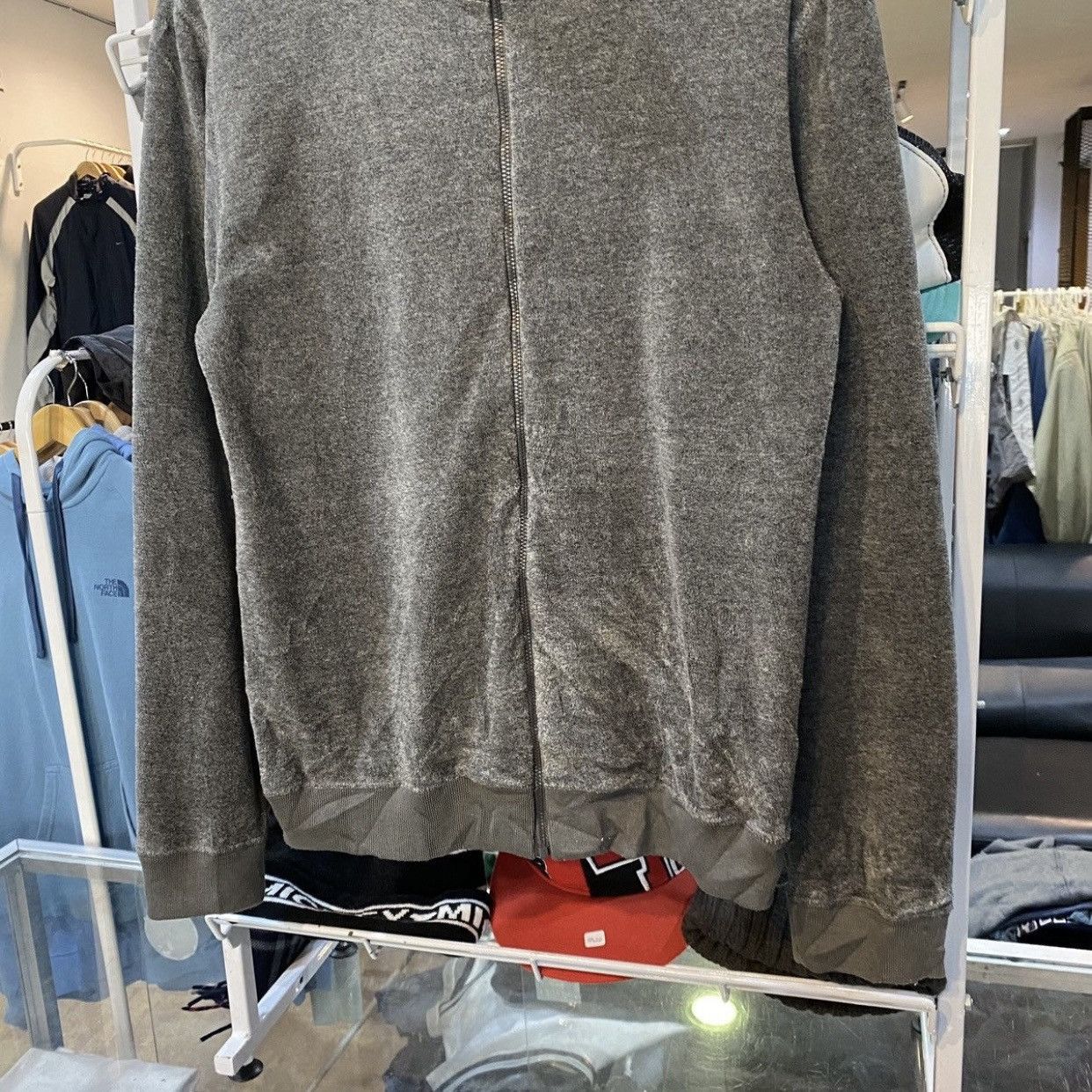 A.P.C. VINTAGE HIVER 1999 A.P.C. Grey Fleece Full-Zip Jacket Size US M / EU 48-50 / 2 - 4 Thumbnail