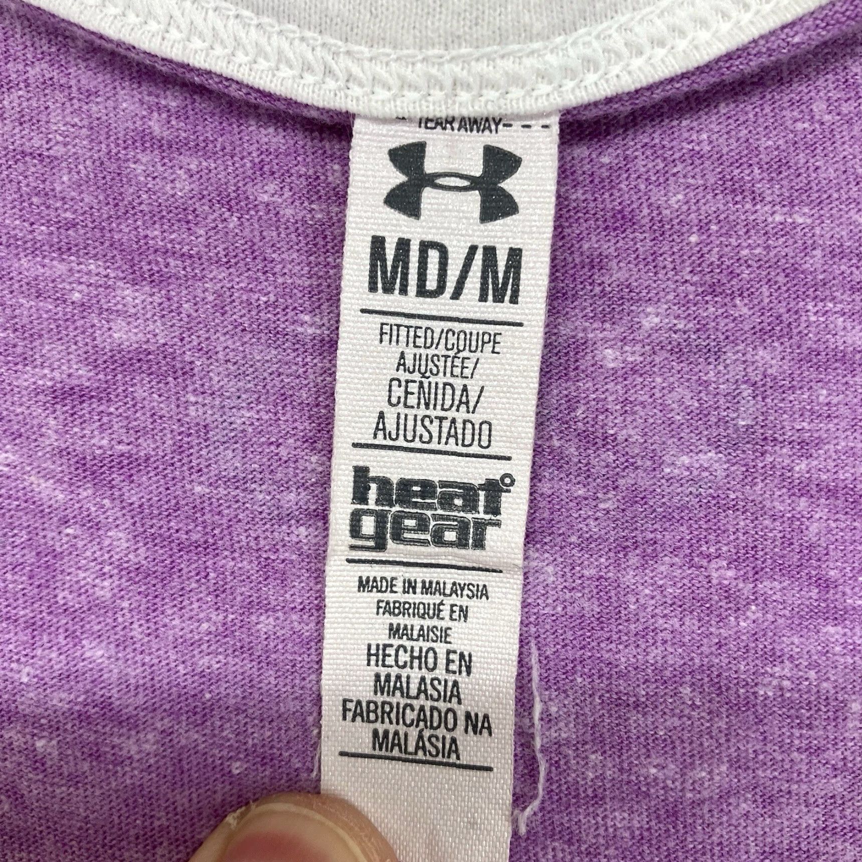Under Armour Under Armour Tank Women 3-Pack M Multicolor HeatGear Athletic Sleeveless Round Neck 90s Neon Womens Size M / US 6-8 / IT 42-44 - 4 Thumbnail