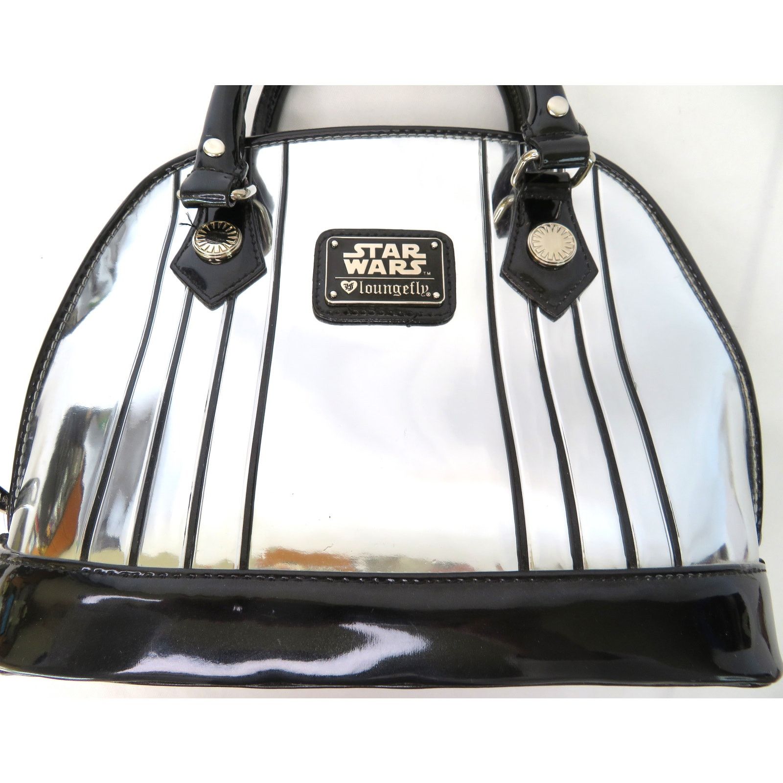 Disney DISNEY X LOUNGEFLY Star Wars Captain Phasma Bag Tote Size ONE SIZE - 3 Thumbnail