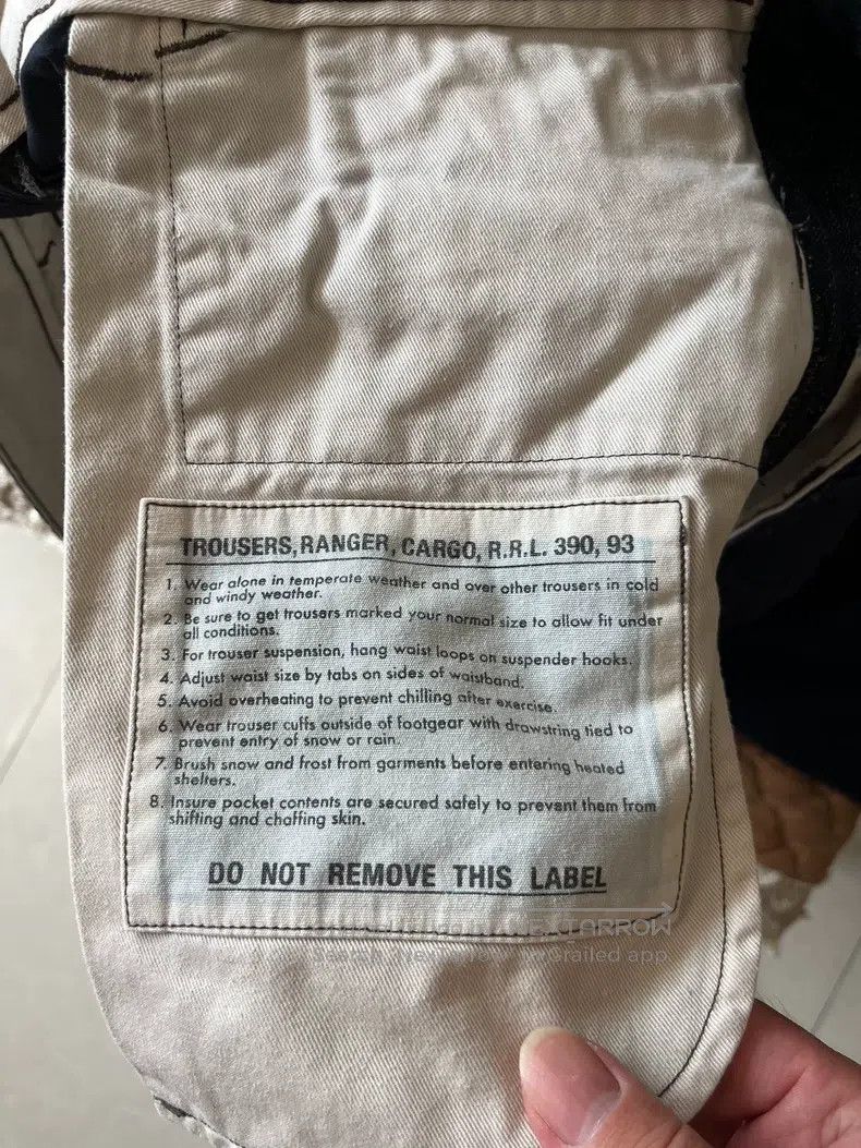 RRL Ralph Lauren RRL Ralph Lauren Work pants, American vintage style Size US 36 / EU 52 - 2 Thumbnail