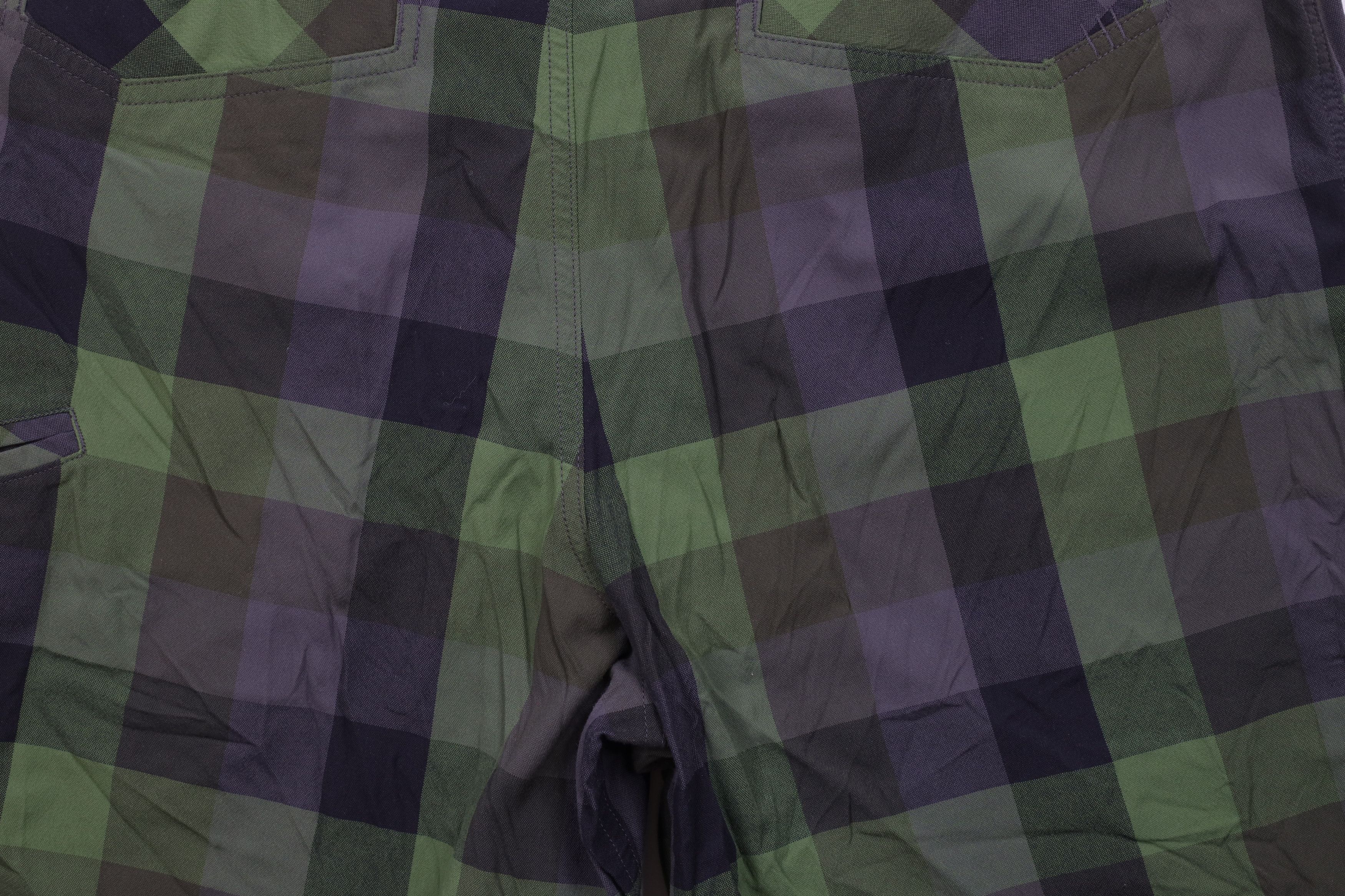 Lululemon × Vintage Vintage Lululemon Checkered Plaid Golf Chino Shorts Green Size US 36 / EU 52 - 9 Thumbnail