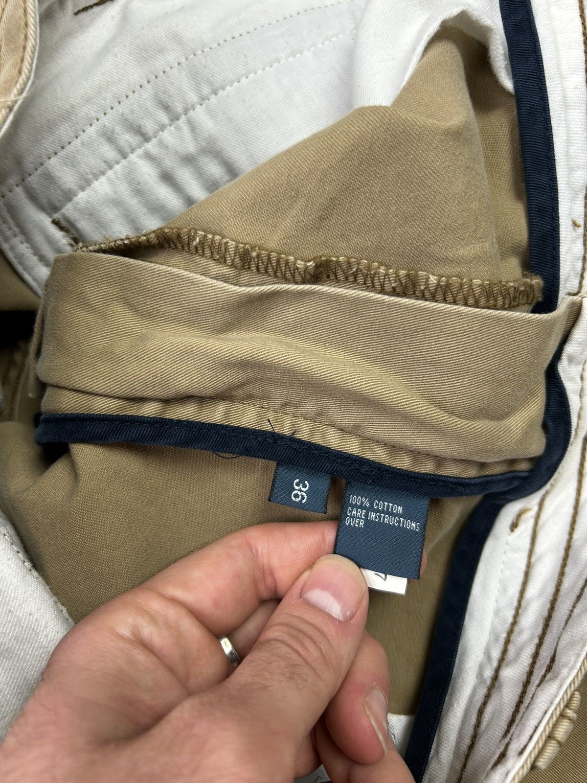 Polo Ralph Lauren × Vintage Vintage 90s Polo Ralph Lauren cargo shorts size 36 Size US 36 / EU 52 - 6 Thumbnail
