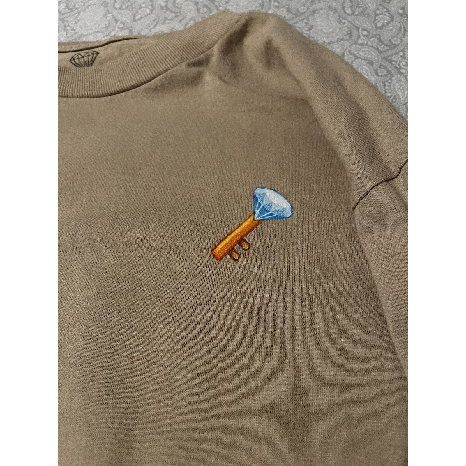 Diamond Supply Co. Diamond Supply Co DJ Khaled Long Sleeve Mens Medium Tan Size US M / EU 48-50 / 2 - 6 Thumbnail