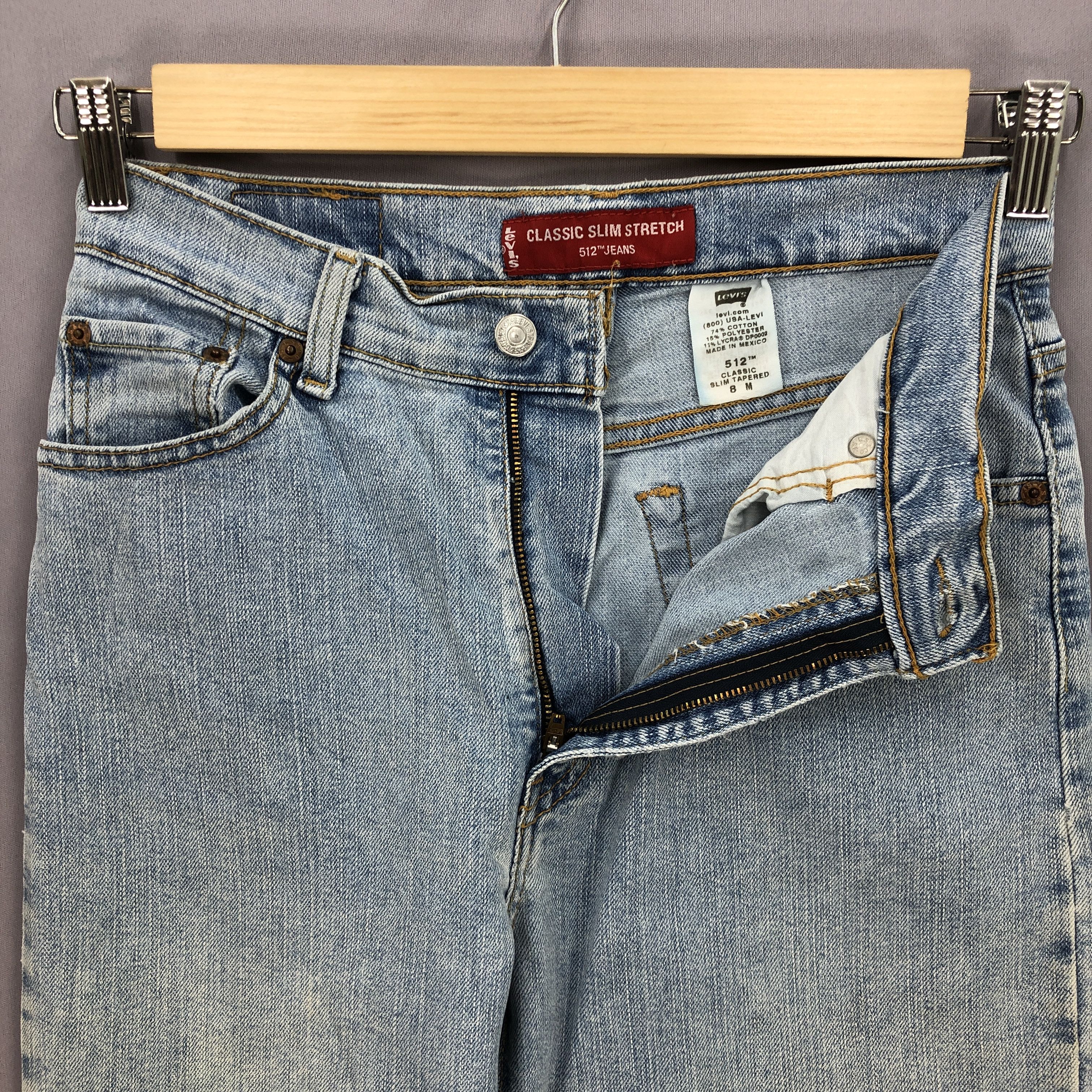 Levi's Vintage Levis Sun Faded Blue Wash Jeans Levi's Denim Pants Size 28" / US 6 / IT 42 - 5 Thumbnail