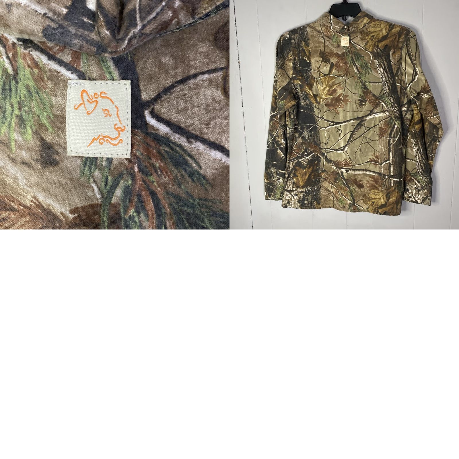 Realtree Realtree She Safari Button Up Camo Long Sleeve Shirt Womens Large L Multicolor Hunting 90s? Size L / US 10 / IT 46 - 8 Thumbnail
