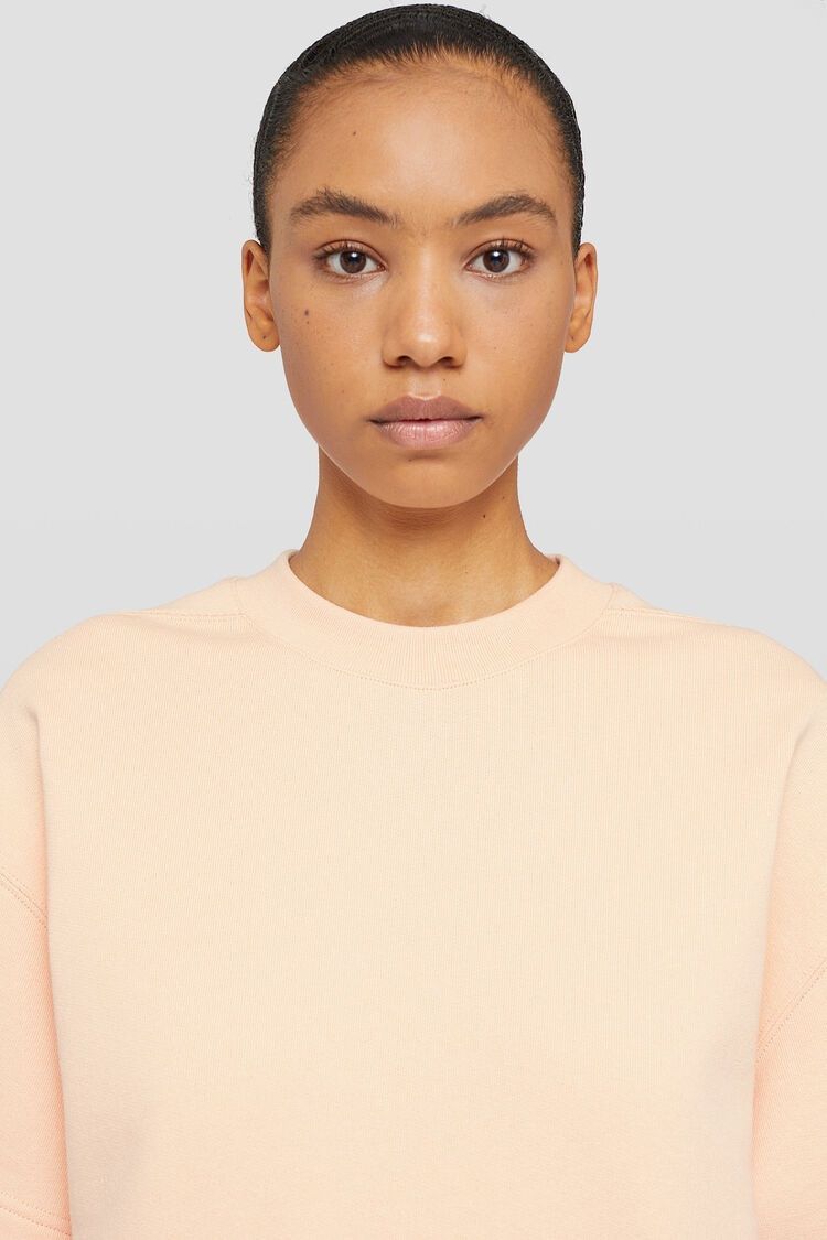 Jil Sander o1mt1gz0725 Crew-Neck T-Shirt in Beige Size M / US 6-8 / IT 42-44 - 4 Thumbnail