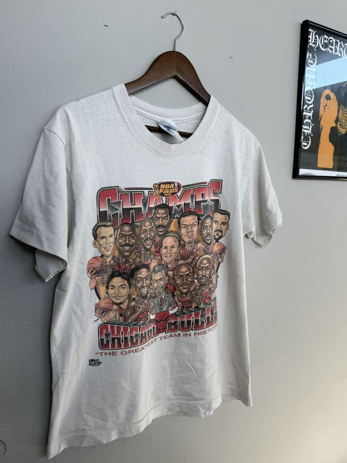 Other 1996 NBA FINALS single stitch Chicago Bulls Tee Size US M / EU 48-50 / 2 - 2 Thumbnail
