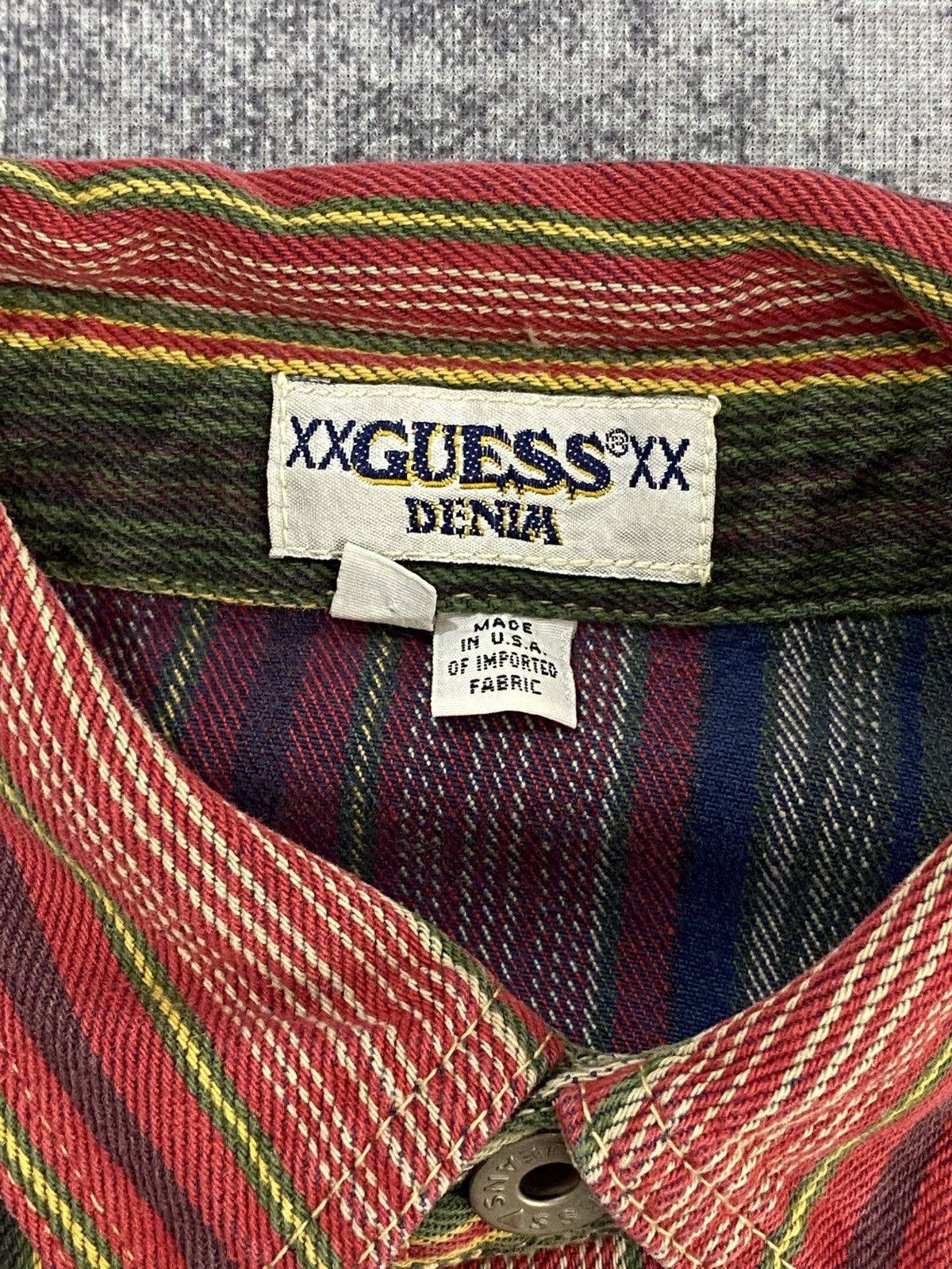 Vintage vintage guess stripe jackets Size S / US 4 / IT 40 - 10 Thumbnail