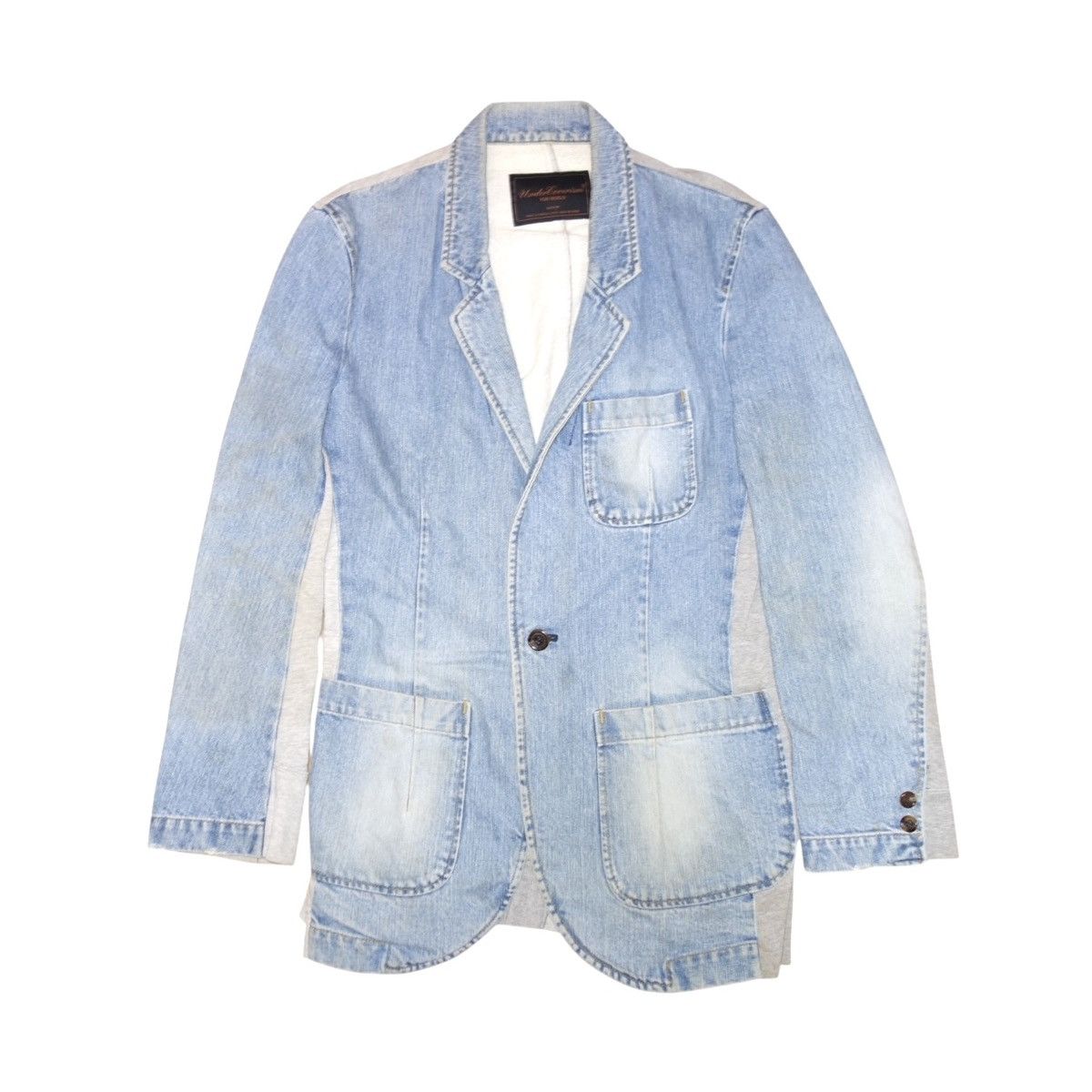 Undercover Undercover Underman Hybrid Denim Jacket Size US M / EU 48-50 / 2 - 1 Thumbnail