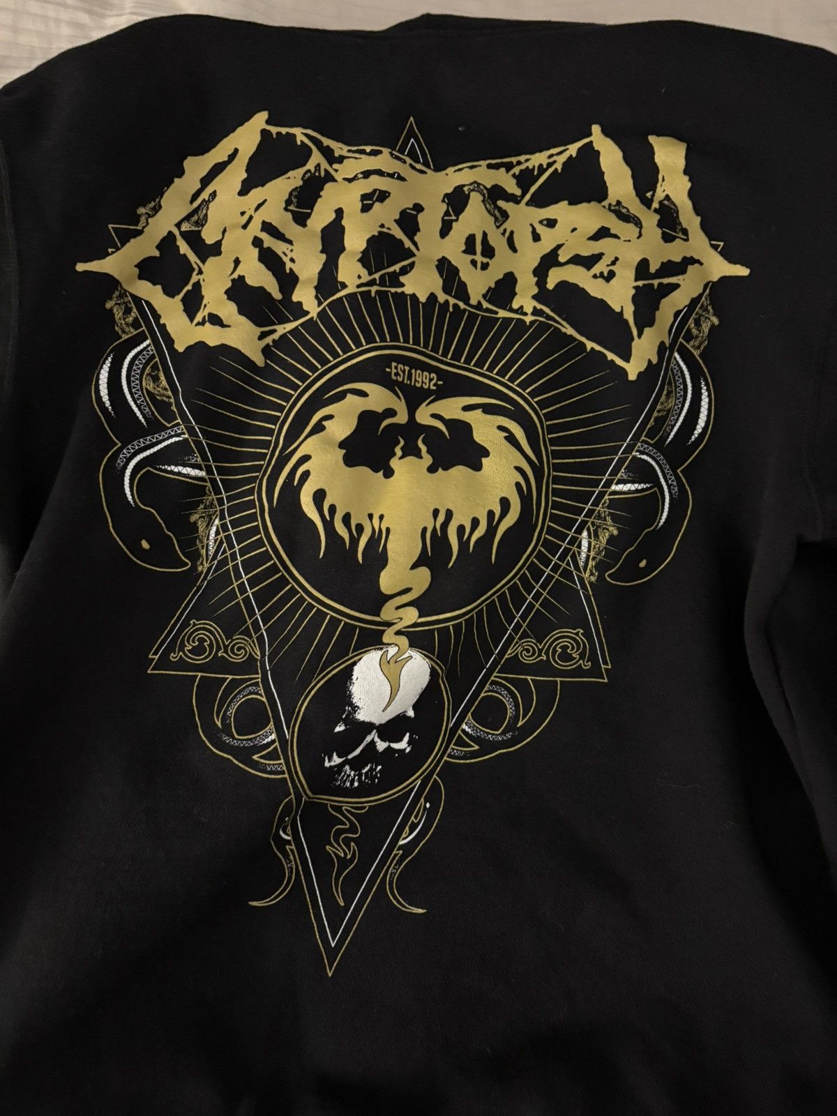 Independent Trading Co. Black Cryptopsy hoodie Size US M / EU 48-50 / 2 - 4 Thumbnail