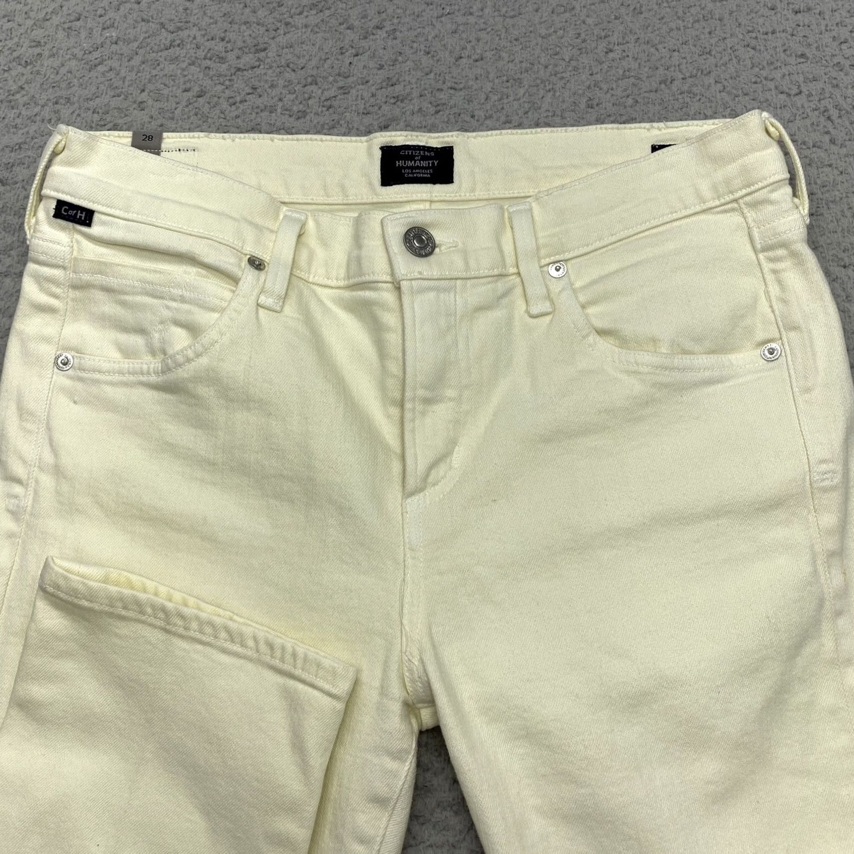 Citizens Of Humanity VINTAGE Citizens of Humanity Jeans Womens 28 Elsa Mid Rise Slim Crop Denim 30x26 Size 28" / US 6 / IT 42 - 4 Thumbnail