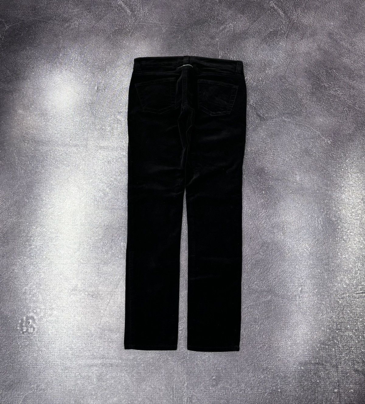 Jean Paul Gaultier Vintage Jean Paul Gaultier Women’s Velvet Rare Black Pants Size 30" / US 8 / IT 44 - 2 Thumbnail