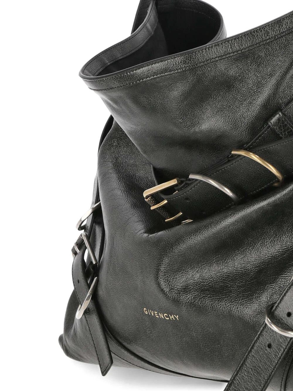 Givenchy o1srvl11e0625 Size:OS/Voyou V-Shaped Shoulder Bag in Black Size ONE SIZE - 4 Thumbnail