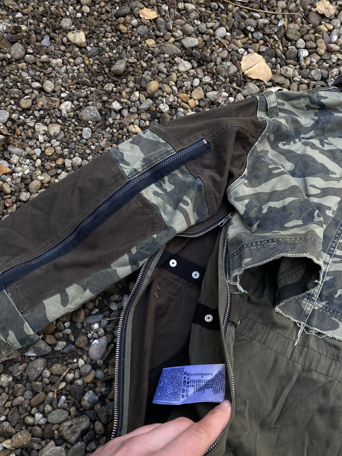 Diesel Diesel Avant-Garde Multipocket Multizip Light Jacket Size US L / EU 52-54 / 3 - 14 Thumbnail