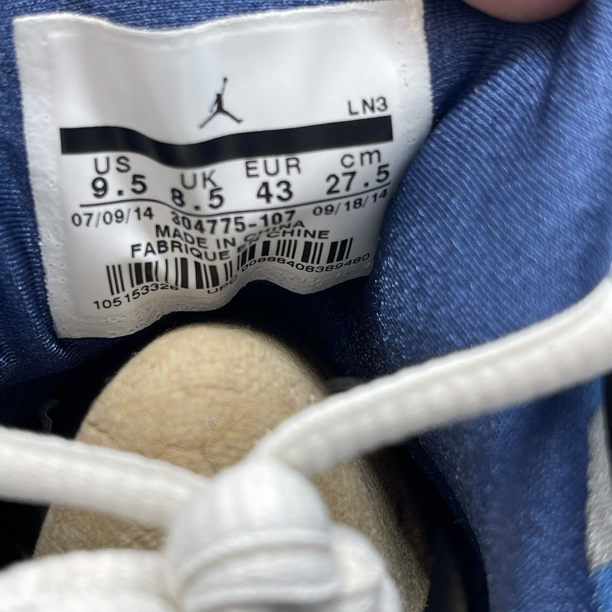 Jordan Brand Air Jordan 7 French blue Size US 9.5 / EU 42-43 - 8 Thumbnail