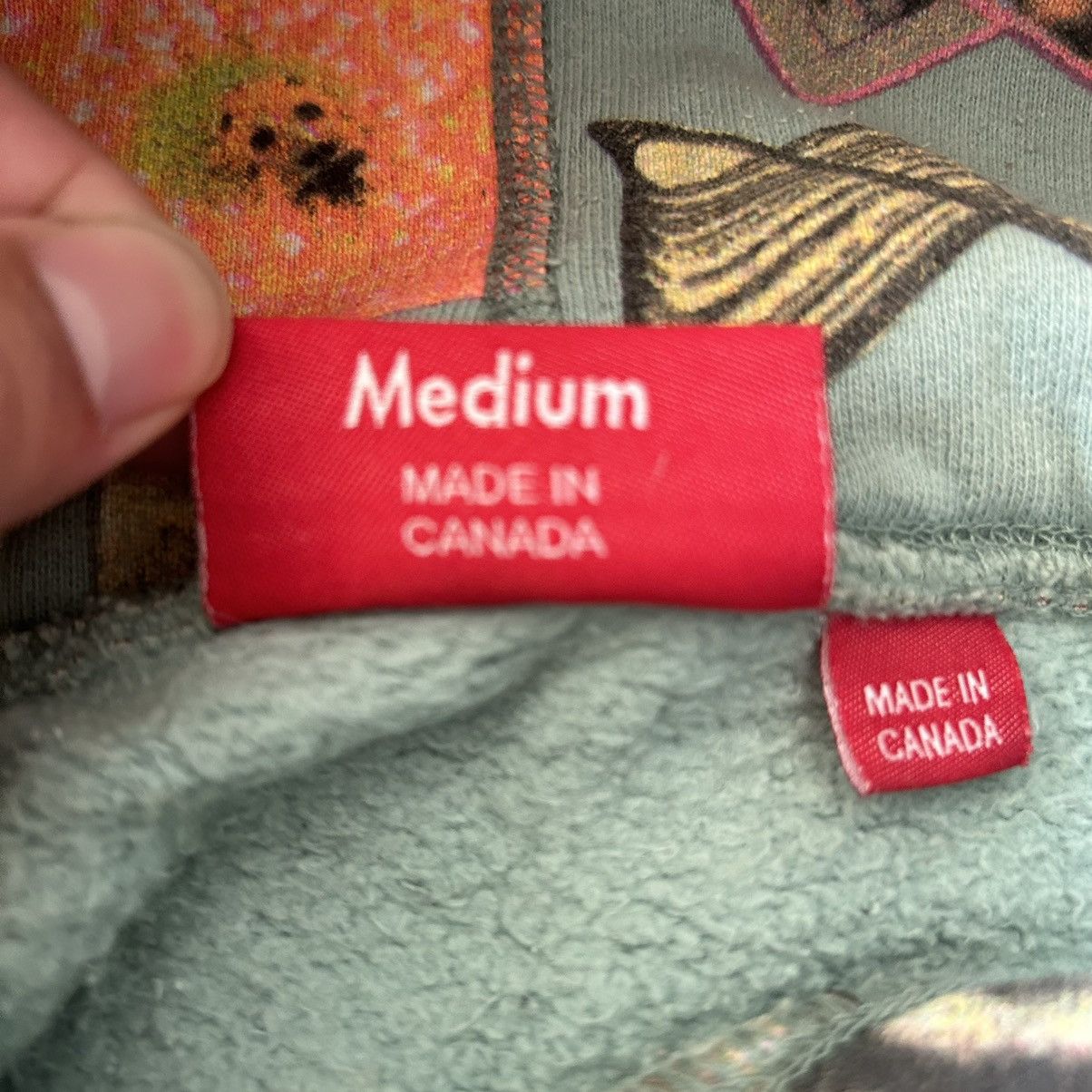 Supreme Supreme Thrills Hooded Sweatshirt Blue Medium Size US M / EU 48-50 / 2 - 4 Thumbnail
