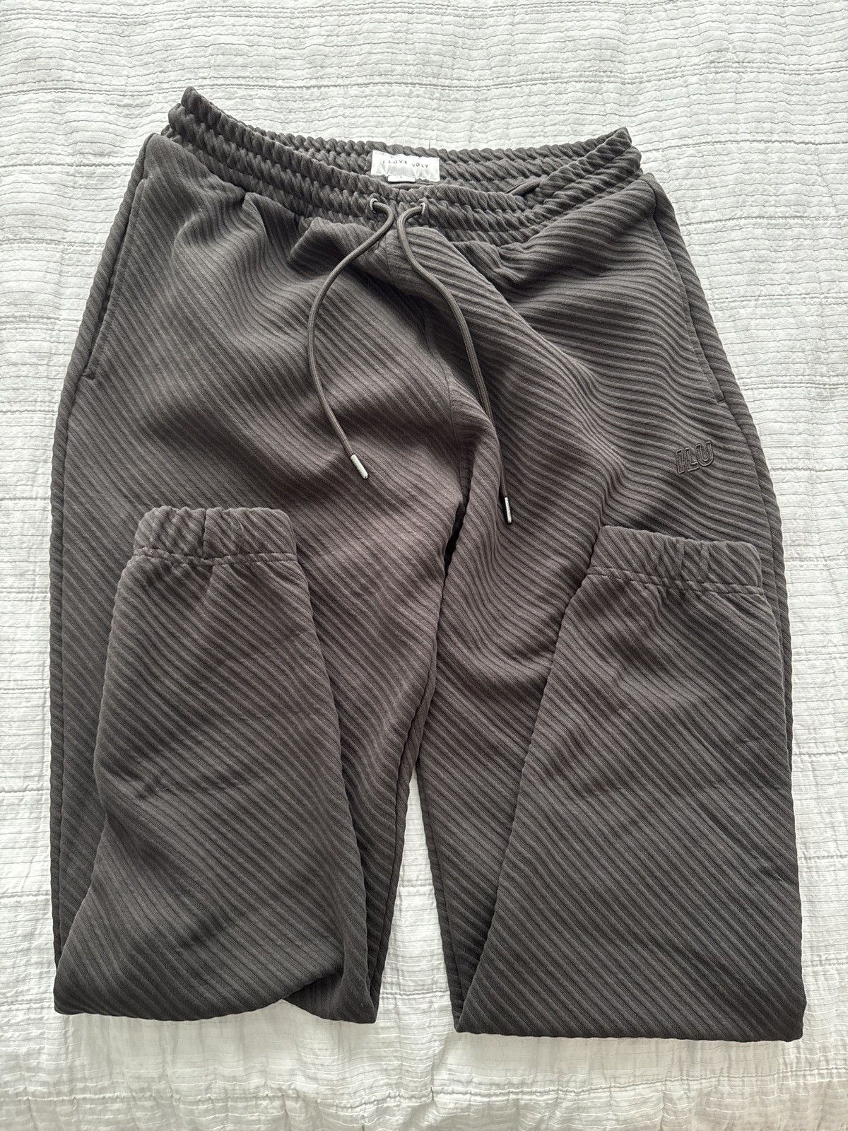 I Love Ugly Brown Striped joggers Size US 32 / EU 48 - 3 Thumbnail