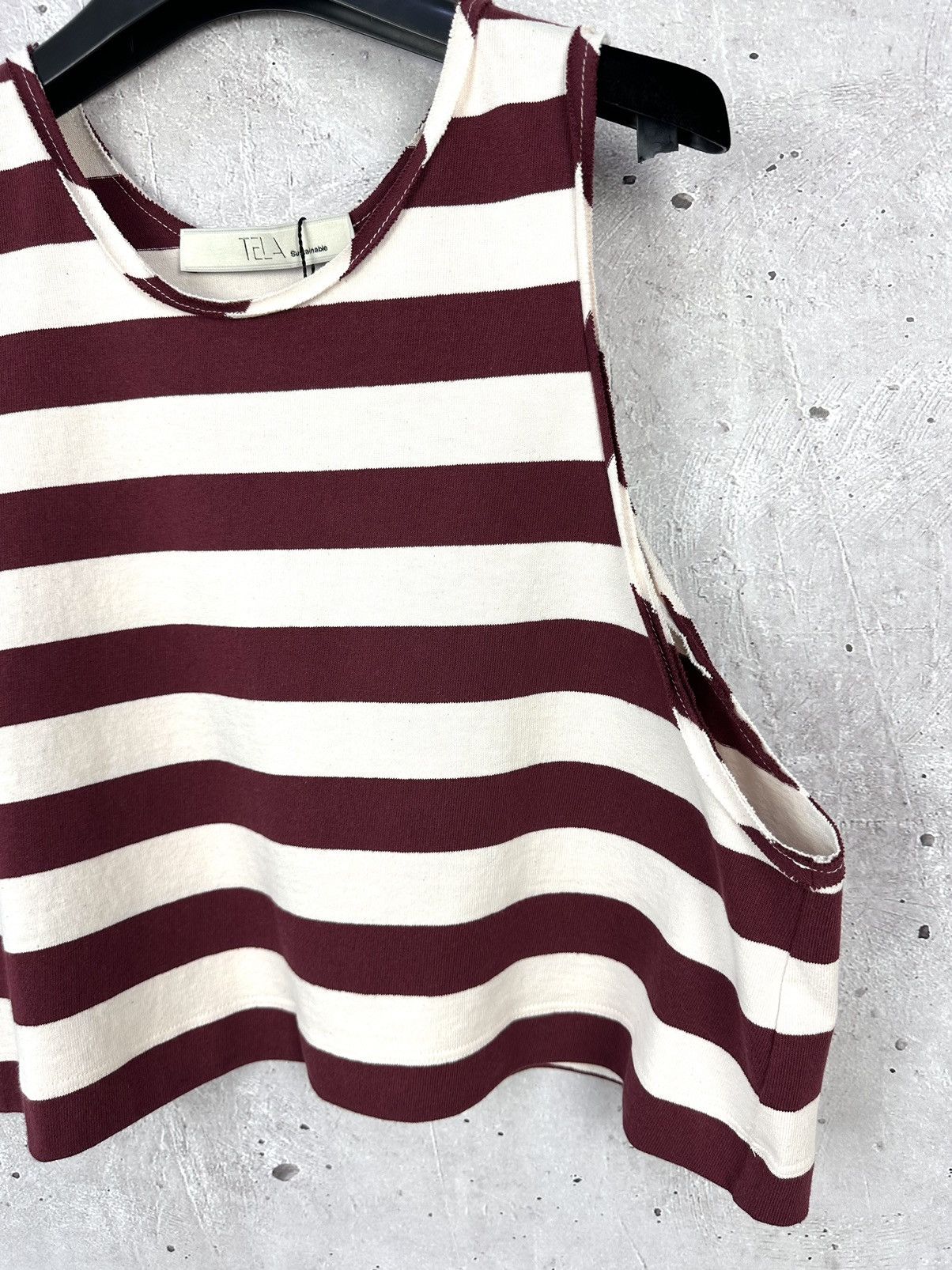 Other Tela Aden Stripped Made in Italy Cotton Women’s Tank Top Size S / US 4 / IT 40 - 2 Thumbnail